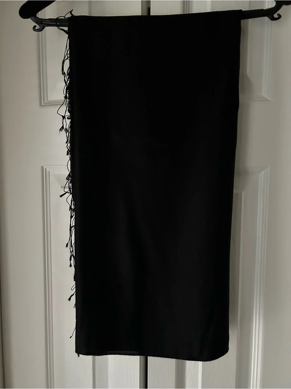 Pashmina Black Women’s Wrap Silk/Cashmere